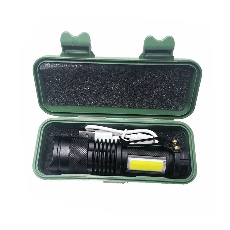 Linterna Led Recargable Usb Táctica - Image 4