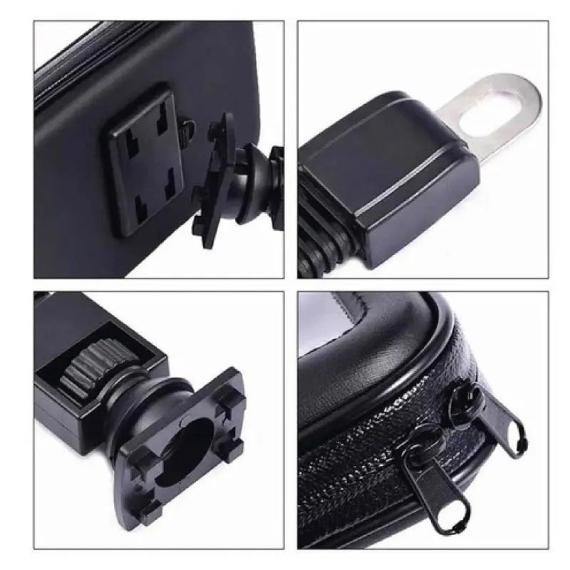 Soporte Bolso Porta Celular Moto Base - Image 2