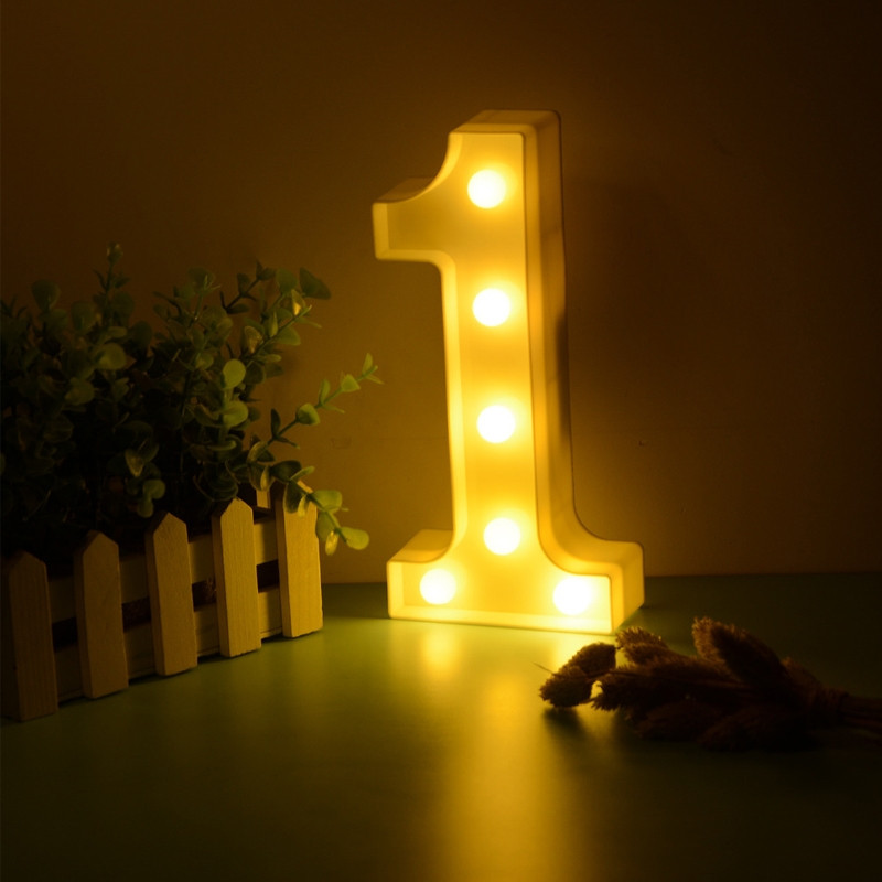 Números Luz Led Lampara NLL00-DCM - Image 4