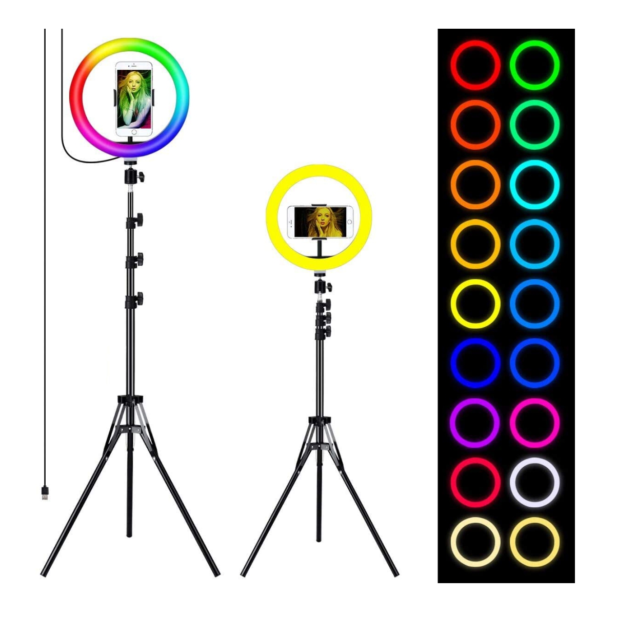 Aro De Luz Rgb Led Flash 26 Cm - Image 4