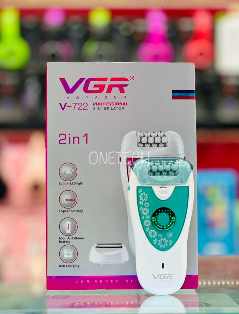 Depiladora Eléctrica Vgr V-722 Afeitado