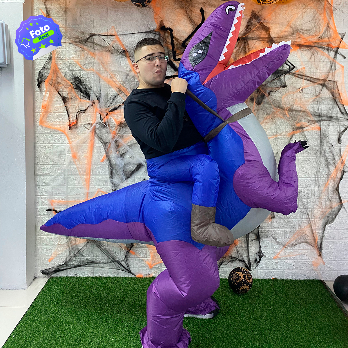 Disfraz De Dinosaurio Morado DIMO - Image 8
