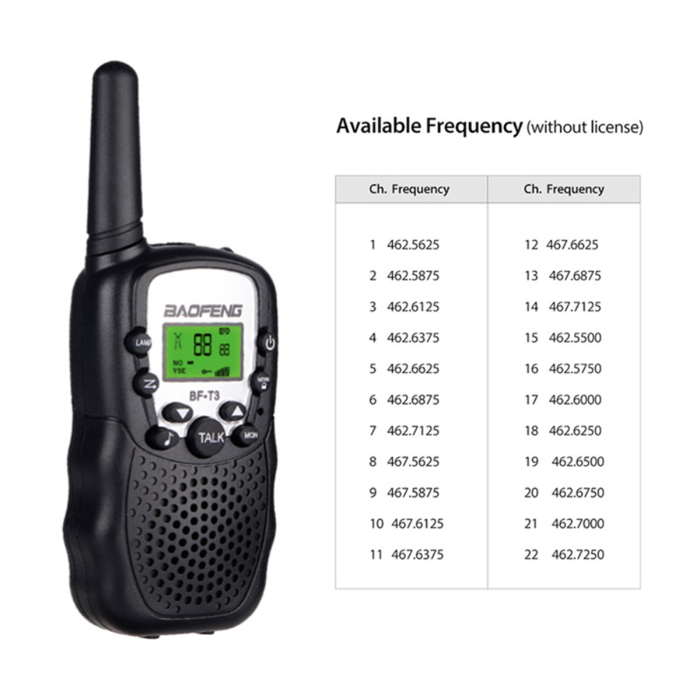 Radios Mini Walkie Talkies Baofeng Bf T3 - Image 7