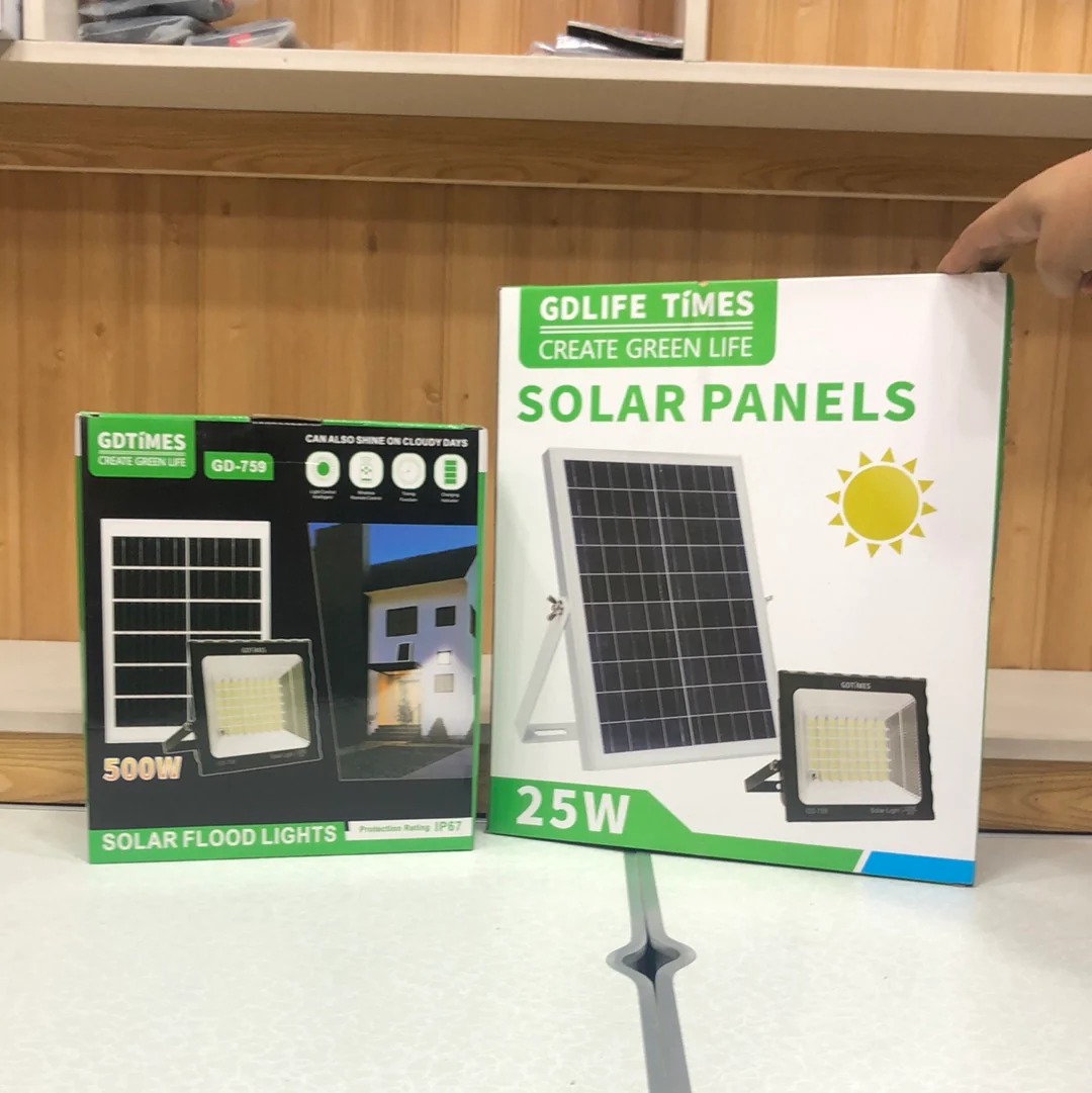 Reflector Solar 500W Lampara + Panel - Image 2