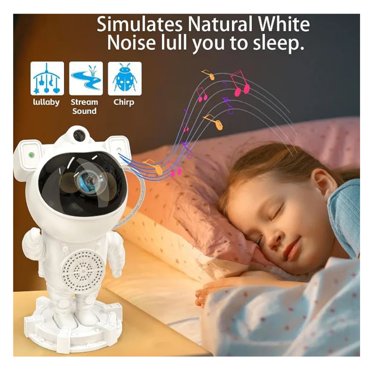 Proyector lampara Astronauta Bluetooth - Image 2
