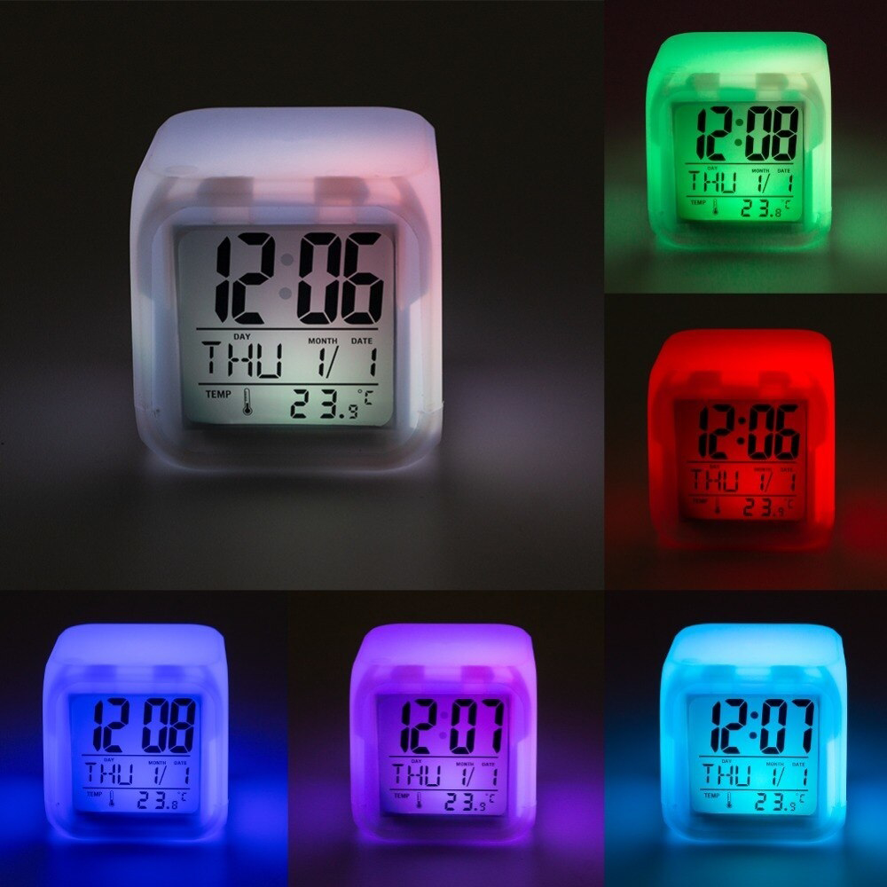 ALARMA CUBO COLOR ARCOIRIS