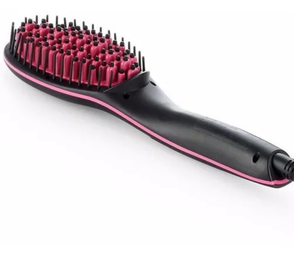 Cepillo Alisador Eléctrico Cabello Lcd C - Imagen 2