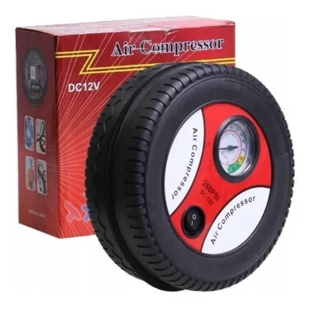 COMPRESOR DE AIRE CARRO INFLADOR LLANTAS