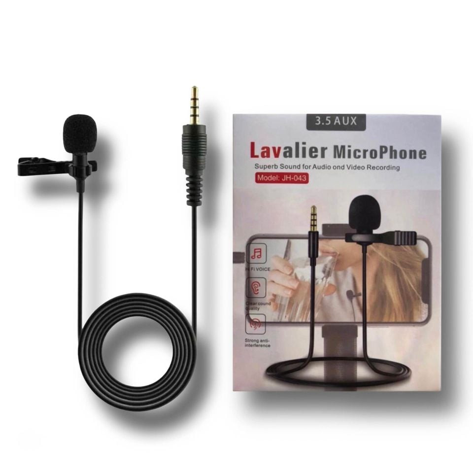 Micrófono Estéreo Solapa Lavalier
