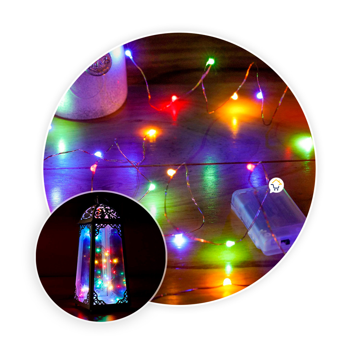 Luces Micro Led Fija Decoracion TX20BM