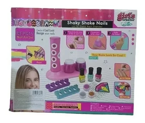 Set Kit Belleza Uñas Manicure Niñas - Imagen 2