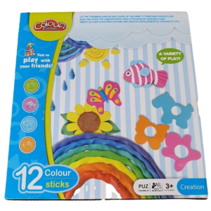 Plastilina Didactica X12 Grandes Colour
