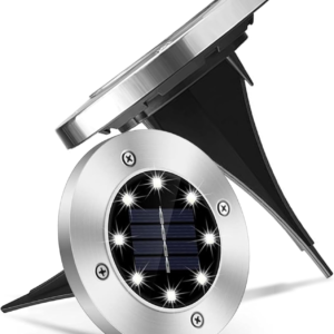 Luz solar led circular