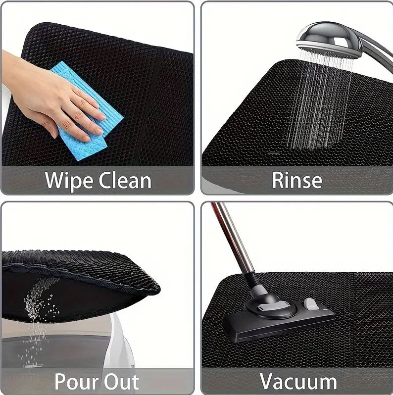 Tapete Salida Arenero Gato Limpieza - Imagen 2