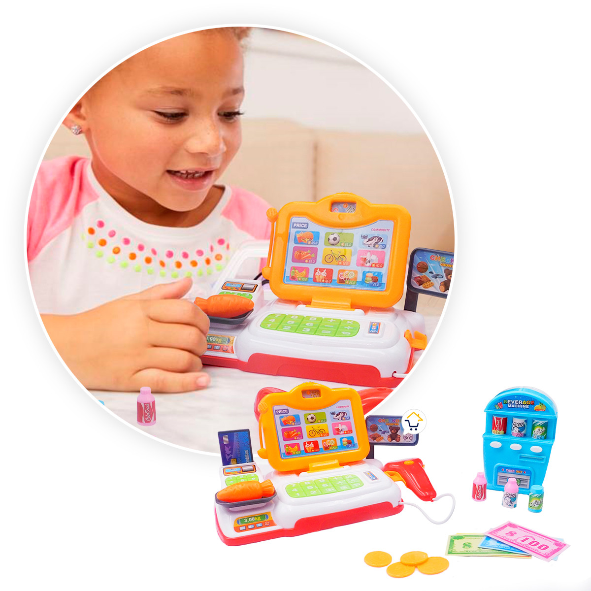 Set Caja Registradora Juguete 77710