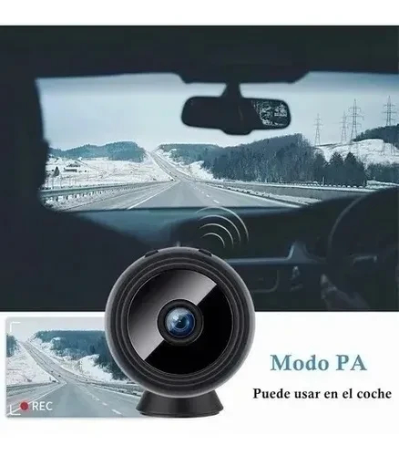 Mini Cámara Espía Hd Wifi 1080 Monitoreo - Imagen 2