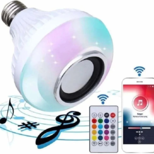 Bombillo Parlante Con Bluetooth Multicol