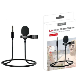 Micrófono De Solapa Lavalier De 3.5 Aux