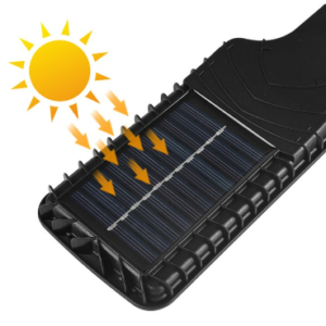 Lampara Solar con Sensor + control