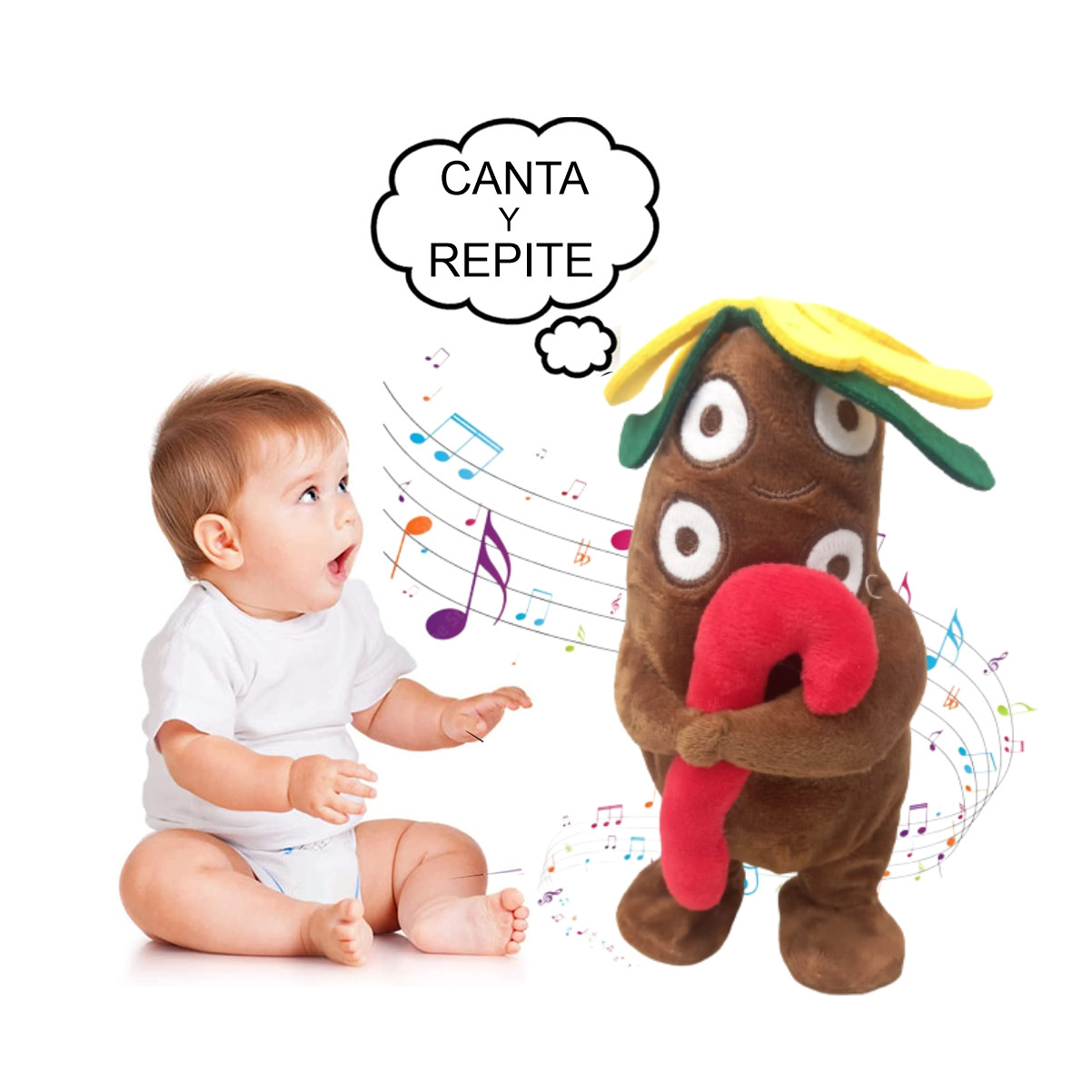 Peluche Frailejon Canta Repite Y Baila - Imagen 2