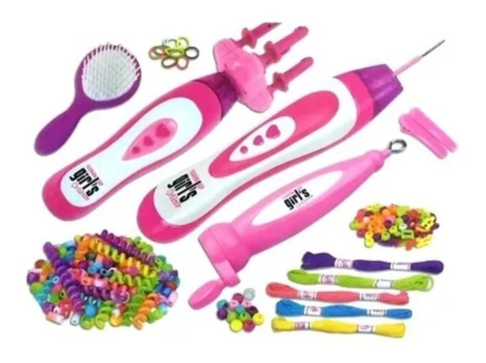 Set Peinados Trenzas Manillas Juguete