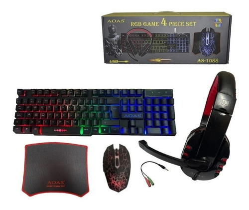 Combo Gamer 4 En 1