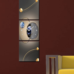 RELOJ PARED ESTILO POLIPTICO 3 PIEZ RP-2