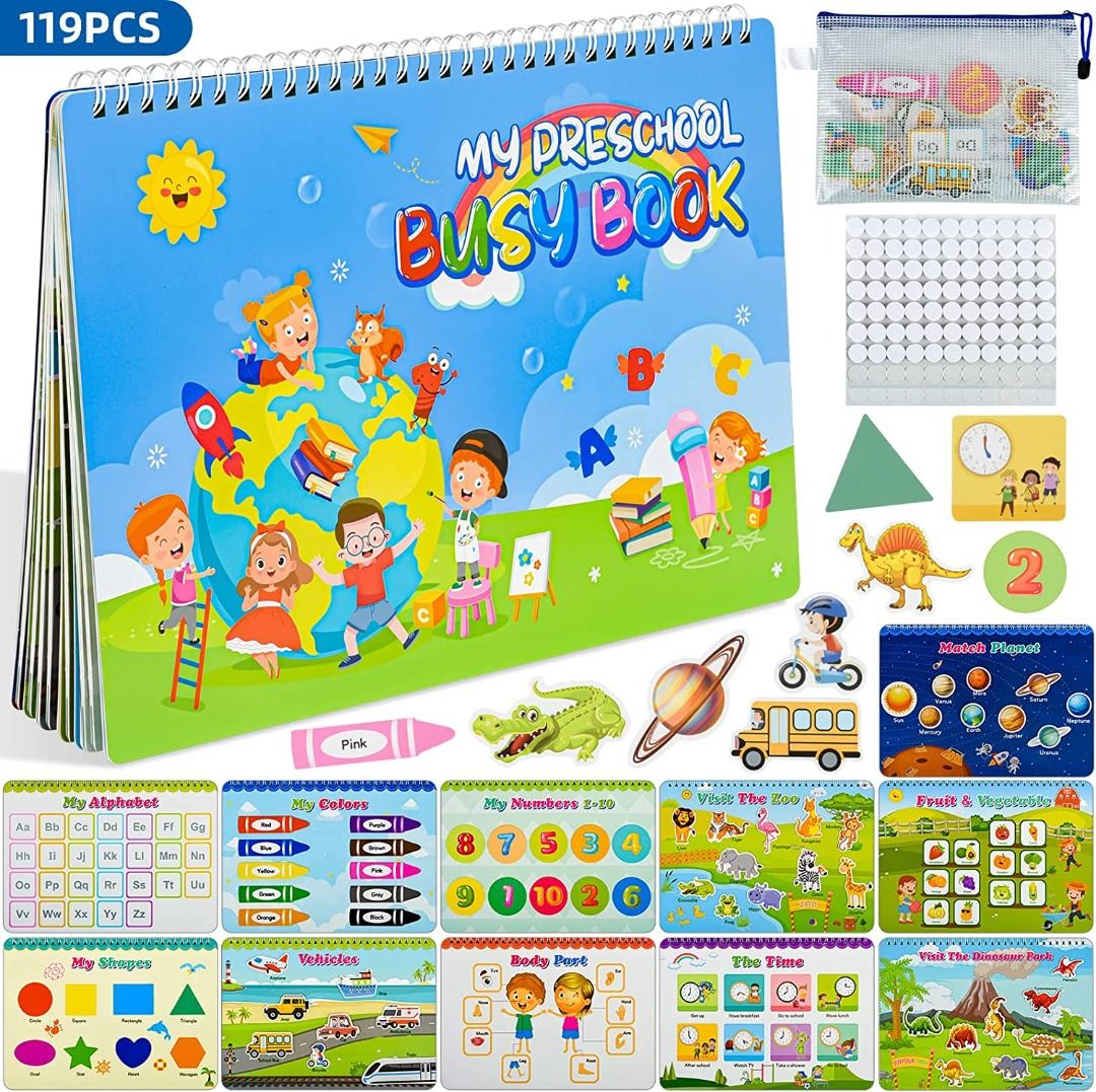 Montessori Preescolar Libros De Activida