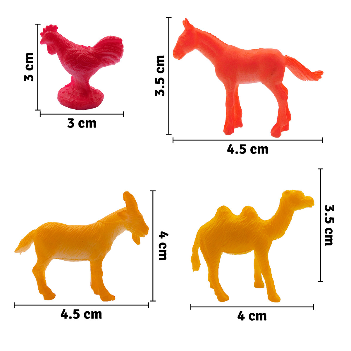 Set Animales Granja X12 GM1911-118 - Imagen 2