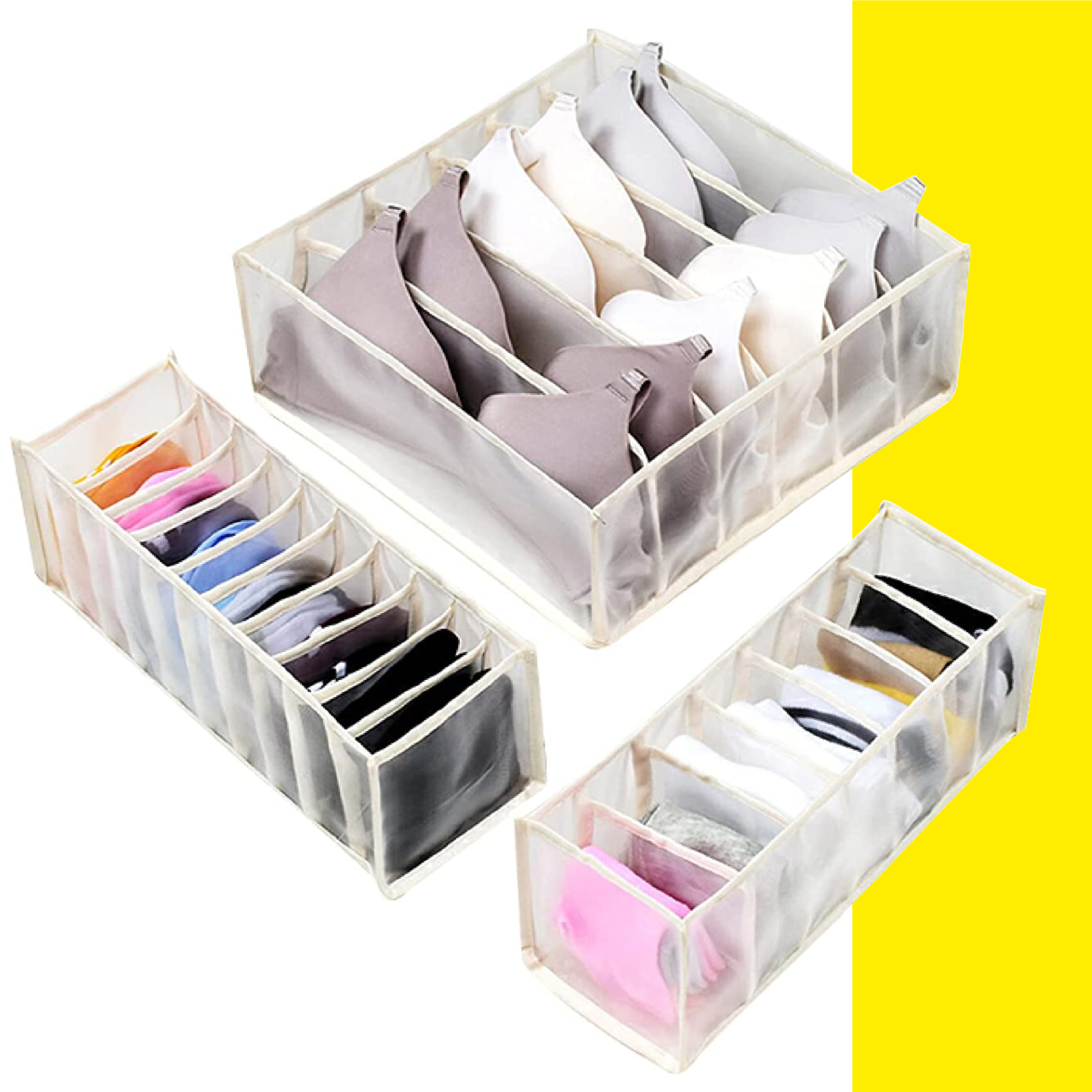 Organizador De Ropa Interior Y Medias x3 - Imagen 2