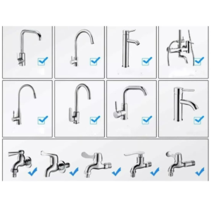 Grifo Ahorrador De Agua Cocina Cuello Fl