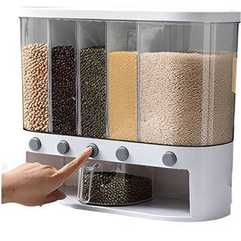 Dispensador Organizador De Granos Y Cere