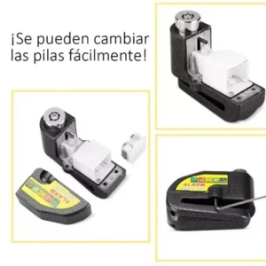 Candado Freno De Disco Con Alarma