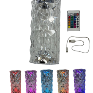 Lámpara Diamante De Mesa RGB