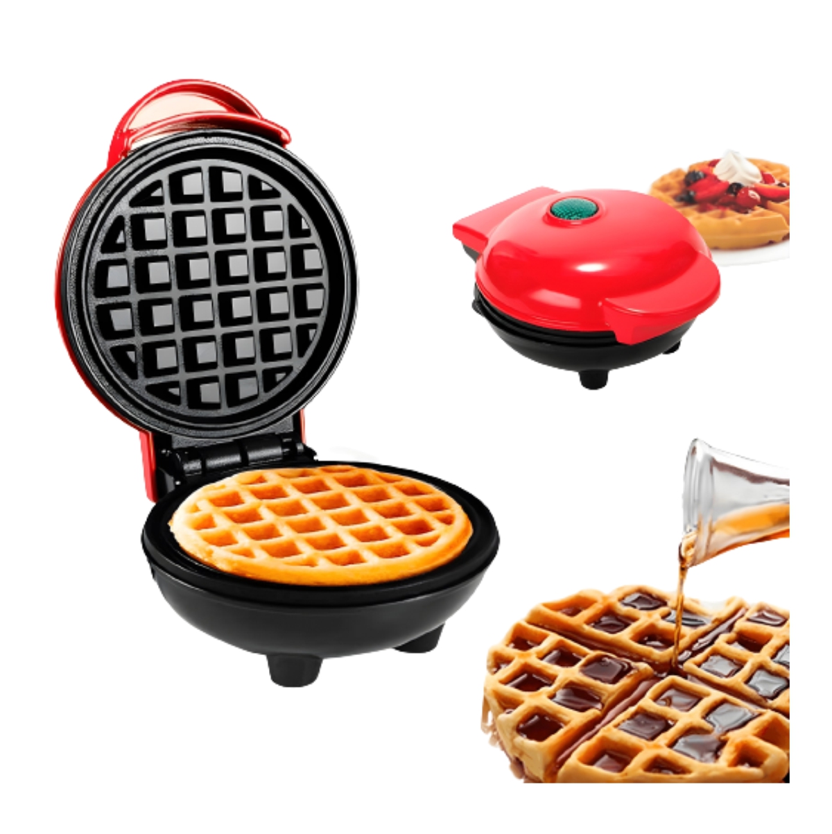 Mini Waflera Plancha Panqueques - Imagen 2