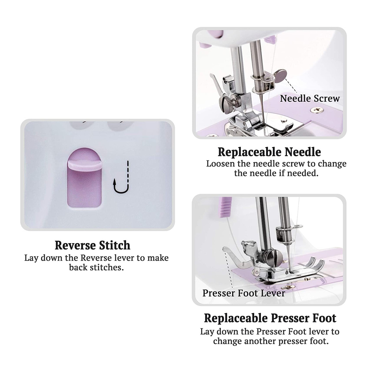 Maquina de Coser Doméstica 12 Puntadas