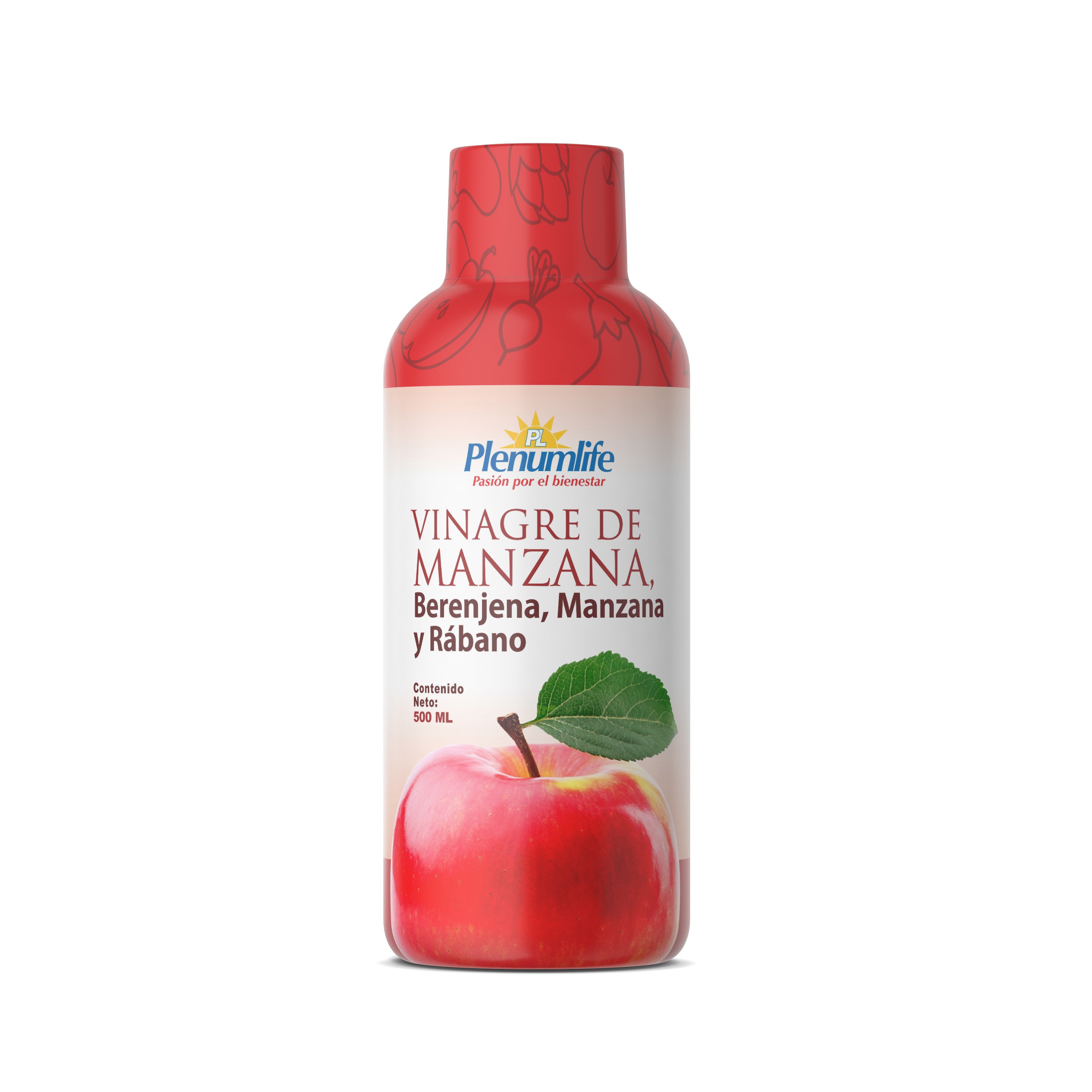 VINAGRE DE MANZANA 500ML - Imagen 2