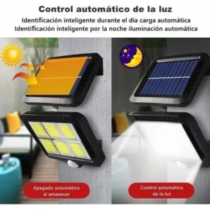 Lámpara solar con panel