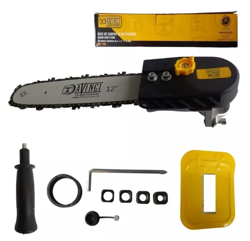 Base Cadena Motosierra Para Pulidora