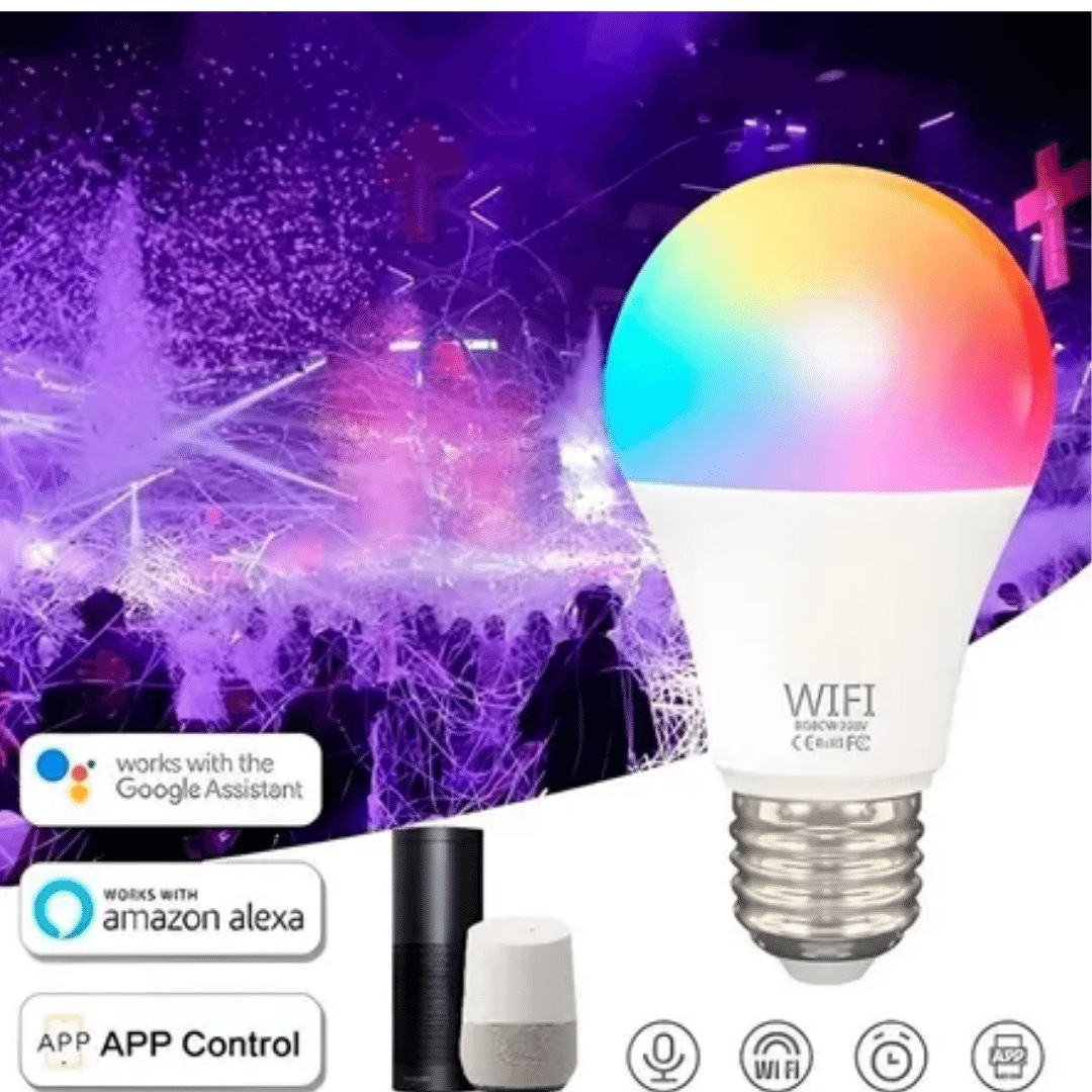 Bombillo Inteligente RGB Compatible con - Imagen 2