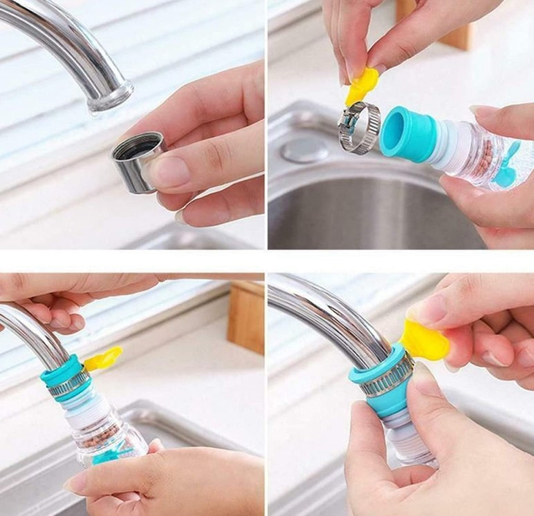 Extensor de grifo purificador helice
