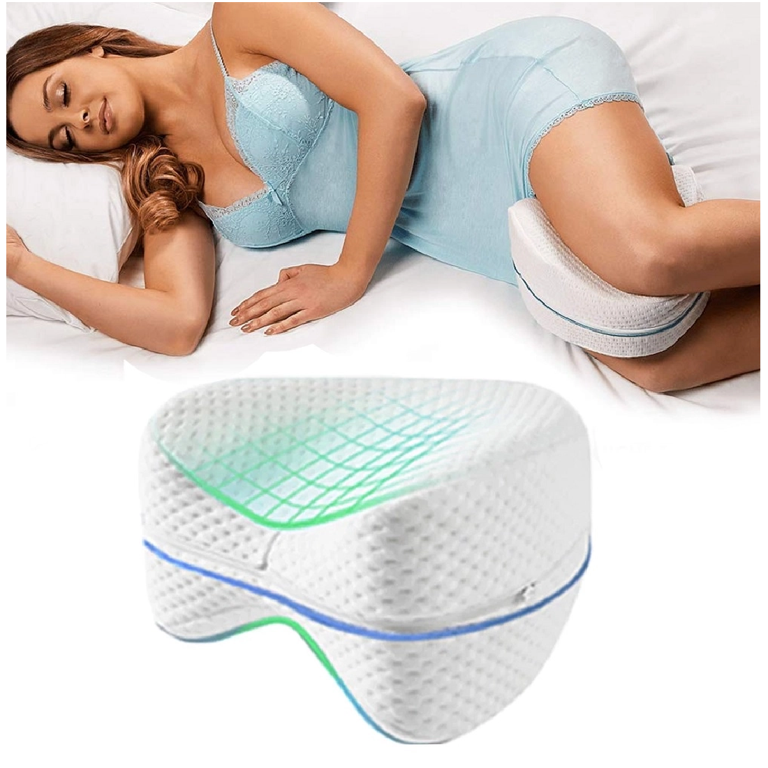 Almohada cojín ortopédico para piernas - Imagen 2