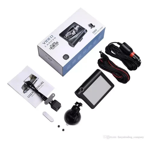 Cámara Carro Dvr Hd 3 Lentes Full Hd