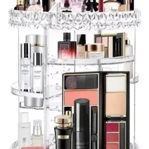 ORGANIZADOR DE MAQUILLAJE GIRATORIO