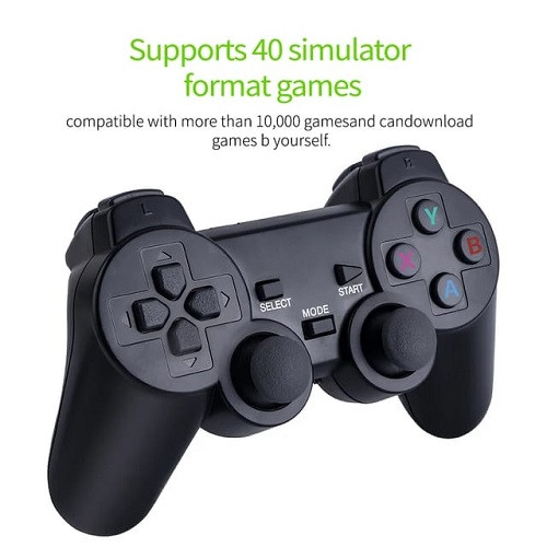 CONSOLA JUEGOS 2.4 STICK M8 CAJA VERDE C