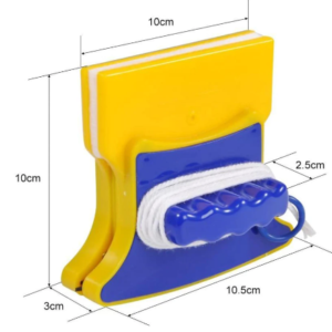 Limpiador magnetico de vidrios y ventana