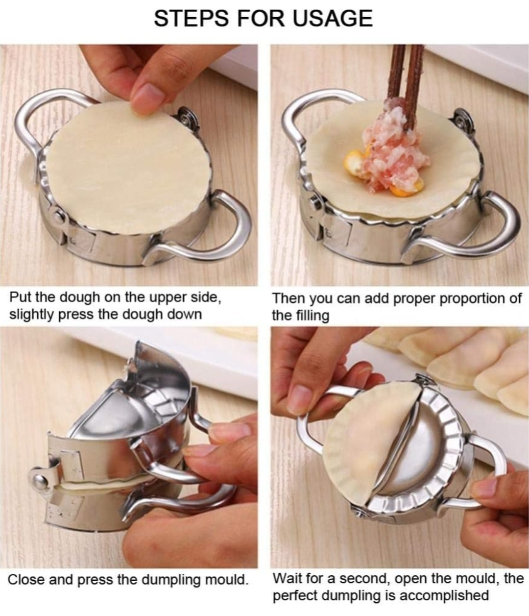 Molde para empanadas