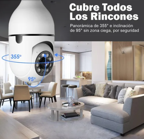 CAMARA BOMBILLO 360 - Imagen 2