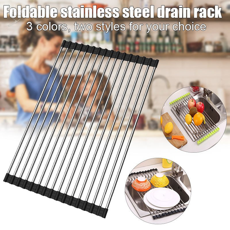Escurridor de platos plegable
