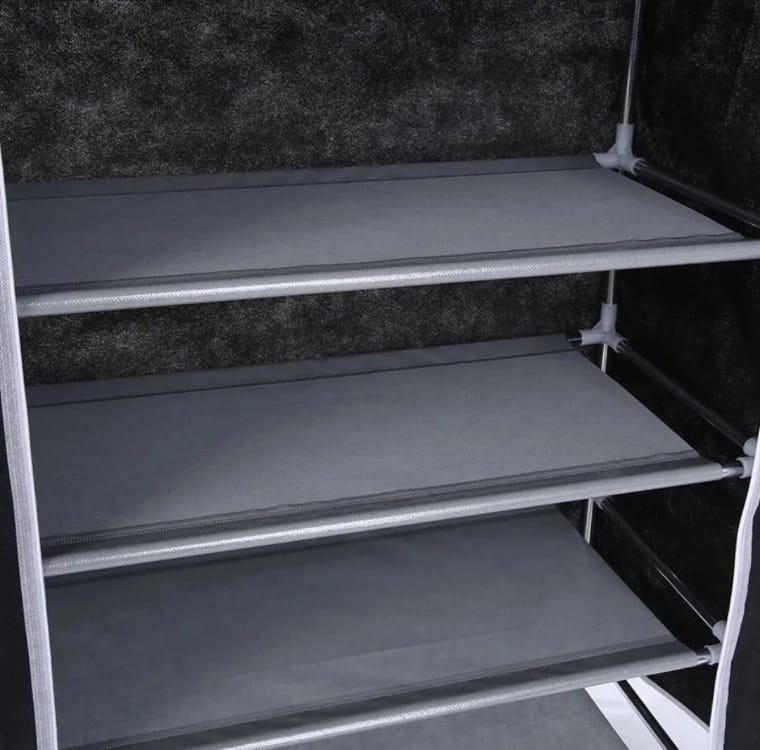 Organizador Zapatos En Tela Diseño Torre - Imagen 2